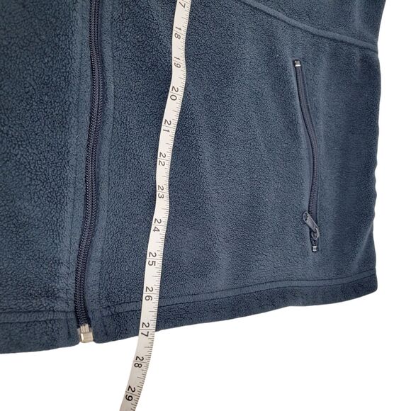 Columbia Mens size XL Fleece Vest Full Zip Blue Sleeveless Jacket Outdoor Hiking - Picture 8 of 8